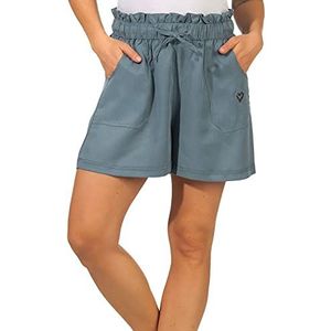 Alife and Kickin BeccaAK Shorts voor dames, staal, S