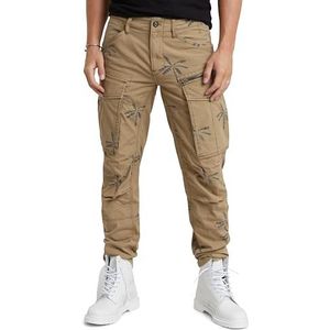 G-STAR Raw Rovic Zip 3D Regular Tapered Pants voor heren, meerkleurig (Safari Banana Tree D02190-D386-g629), 38W x 34L