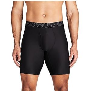 Under Armour Men's Multi-Pack Performance Tech Long-Leg Boxer Brief, 9"" Inseam, All-Day Comfort