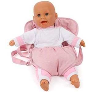 Bayer Chic 2000 782 15 Poppendrager voor baby-poppen, poppenaccessoires, roze (melange)