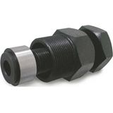 CYCLUS Unisex - Shimano Octalink cranktrekker, voor volwassenen, zwart, 22 mm