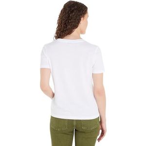 Tommy Hilfiger - S/S Gebreide Top - Wit - Katoen