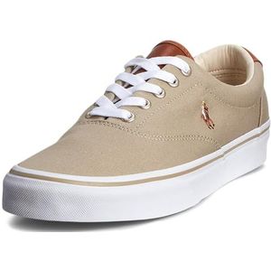 Polo Ralph Lauren Keaton Pony Sneaker voor heren, Hampton Khaki Multi Pp, 40 EU