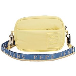 Pepe Jeans Briana Marge tas voor dames, geel (citroengeel), eenheidsmaat, Geel (Citroengeel), Eén maat