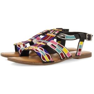 Gioseppo - Raccuja - Sandalen - Leren - Etnische Stijl - Veelkleurige Stenen