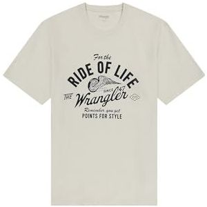 Wrangler americana thee, vintage wit, 3XL