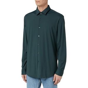 HUGO heren Shirt Kenno, Dark Green195 , 41