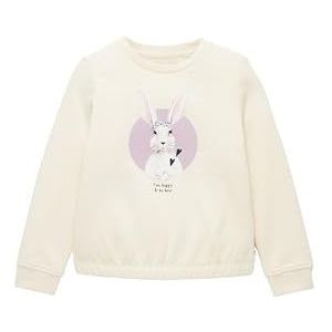 TOM TAILOR Sweatshirt voor meisjes en kinderen, 24018 - Light Almond, 104/110 cm