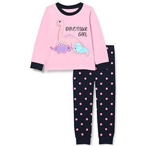 EULLA Meisjespyjama, nachtkleding, tweedelige pyjamas, 5# Dino, 98 cm