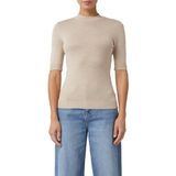 Comma - Gebreide Trui - Beige mêlee