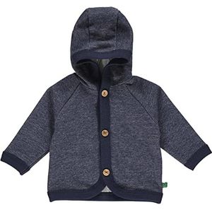 Fred's World by Green Cotton denim sweathoodie baby, navy, 62 cm