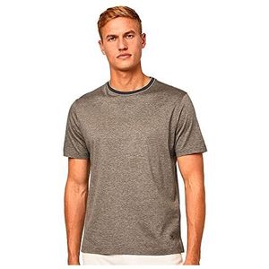 Hackett London Fil Str T-shirt voor heren, IJzer, XL