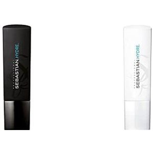 Sebastian Professional Hydre Conditioner voor droog haar 250 ml & Sebastian Professional Hydre Vochtinbrengende shampoo | Vocht & verzorging | Voor droog, kroeshaar, 250 ml
