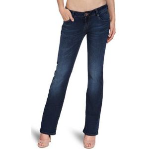 Cross Jeans Laura Jeans voor dames, blauw (Ivy Dark Blue Used), 28W x 32L