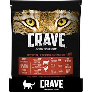 Crave Cat Pouches Adult Met Rund En Kip 6 X 750G