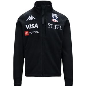 Kappa 321S3XW-830 6CENTO 687 US shirt met lange mouwen heren blauw donkerblauw maat S