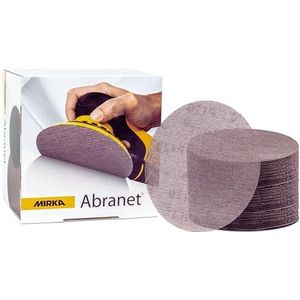 Abranet - Schuurschijven - 150mm - Korrel P500 - 50 Stuks