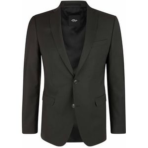 s.Oliver BLACK LABEL Herenblazer, kaki, 40