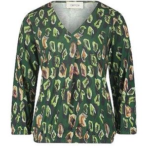 Cartoon Dames blouseshirt met print, groen/groen., 42