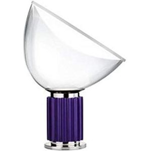 Tafellamp, model Taccia, indirect licht, reflector van metaal, draaibare diffuser, behuizing van aluminium, 16 W, 37,3 x 37,3 x 48,5 cm, violet (referentie: F6604042)