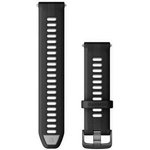 Garmin Forerunner 965, Horlogeband, Siliconen, 22mm, Zwart