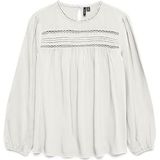 Vero Moda - DEBBIE - Blouse - Effen - Regular Fit - Lange Mouwen