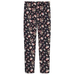 NKFVIVIAN AOP Legging NOOS, Dark Sapphire/Aop: bloemen, 164 cm