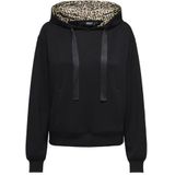 ONLY Onlalina Life Leo Detail Hood Box SWT, zwart, S