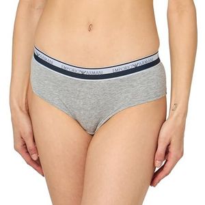 Emporio Armani Dames Cheeky Broek Hipster Slipje, Licht Grijs Melange, L, lichtgrijs Melange, L