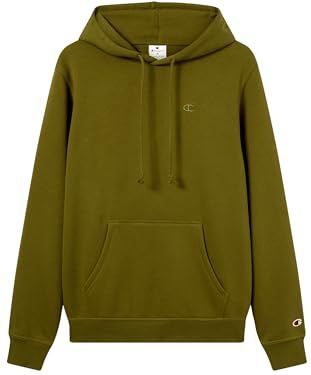 Champion Legacy Heren Sweatshirt met capuchon, L, groen, Groen, L