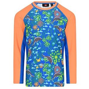 LEGO Unisex zwemshirt met lange mouwen zonnebescherming UPF 50+ LWAlex 306 T-shirt, 277 Pastel Orange, 104 Unisex