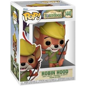 Funko POP! Disney: Robin Hood vinyl figuur verzamelbaar, cadeau-idee, officiële merchandise, speelgoed voor kinderen en volwassenen, filmfans, modelfiguur voor verzamelaars en display