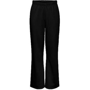 Bestseller A/S Pcchilli Hw Wide Sweat Pants Noos Bc broek voor dames, zwart, XS