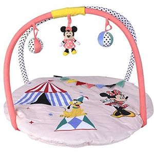 Disney - Minnie & Pluto, Speeltapijt, Babygym, 57x13x37cm, diameter 90 cm, vanaf 0 maanden