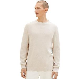 TOM KLEERMAKER basic gebreide herentrui van katoen