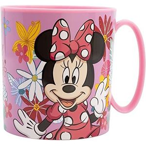 Stor Minnie Mouse Herbruikbare plastic beker voor kinderen, 350 ml