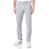 s.Oliver - 91N2 - Herenbroek - Slim Fit - Fijn Geruit Patroon