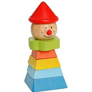 EverEarth Clown EE33268 hoeden, rood, om te stapelen, voor kinderen vanaf 12 maanden