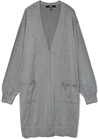 Vmcsilje - Gebreid Vest - V-Hals - Lange Mouwen - Loose Fit