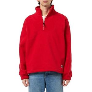 GANT Retro FLEECE, robijnrood, S