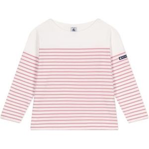 Petit Bateau Zeeman voor meisjes en jongens, Wit/Roze, 3 jaar