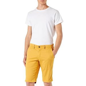 Teddy Smith Heren Chino Light Twill Shorts, Helder goud, 31W/Regular