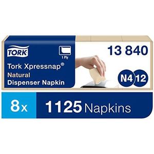 Tork Xpressnap® dispenserservet 216x33cm 1-laags 1/4-vouw Natural environmental print