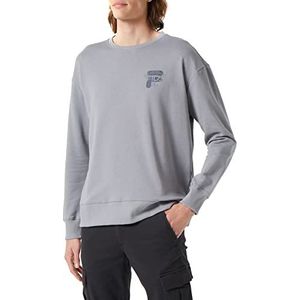 FILA Oversized Crew sweatshirt voor heren, Night Owl, L