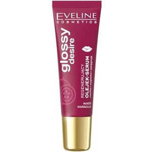 Eveline Cosmetics Glossy Desire Regenererend lipprolie serum glossy Desir Milky Peach - intensieve verzorging & glans