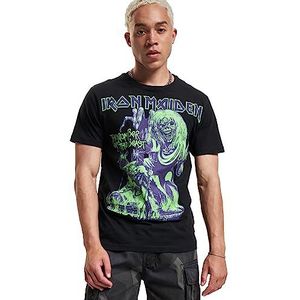 Brandit Heren T-shirt Iron Maiden Number of The Beast I, zwart, 3XL