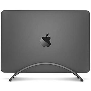 Twelve South BookArc voor MacBook | Ruimtebesparende verticale standaard voor het organiseren van werk- en thuiskantoor voor Apple MacBooks, Nu compatibel met M1 MacBooks* (spacegrijs)