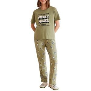 Women'secret Pyjamaset voor dames, Mint Groen, L