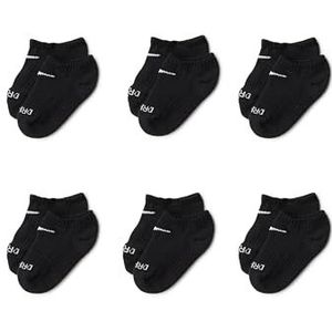 Nike - Dri-FIT Performance Basics - Enkelsokken - Zwart Wit - 6-Pack