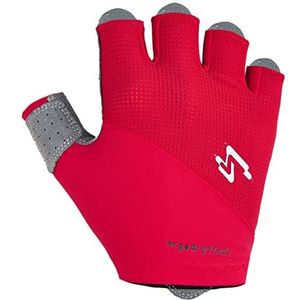 Anatomic korte handschoen unisex rood T. S